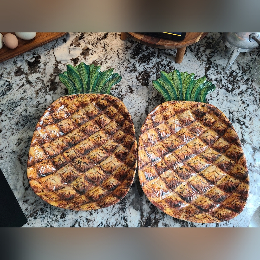 Pineapple Serving Platter Dish